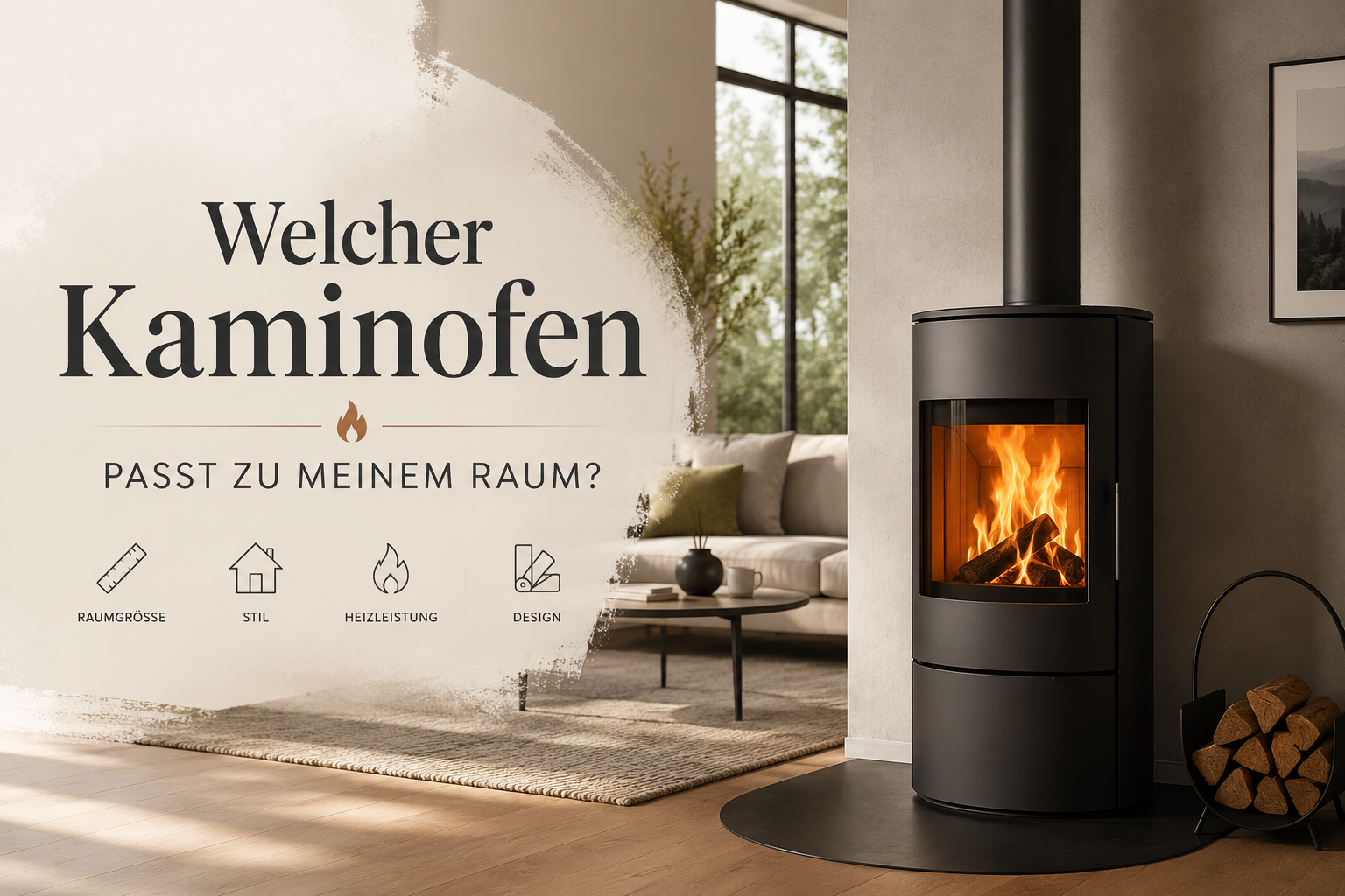 Welcher Kaminofen passt zu meinem Raum?
