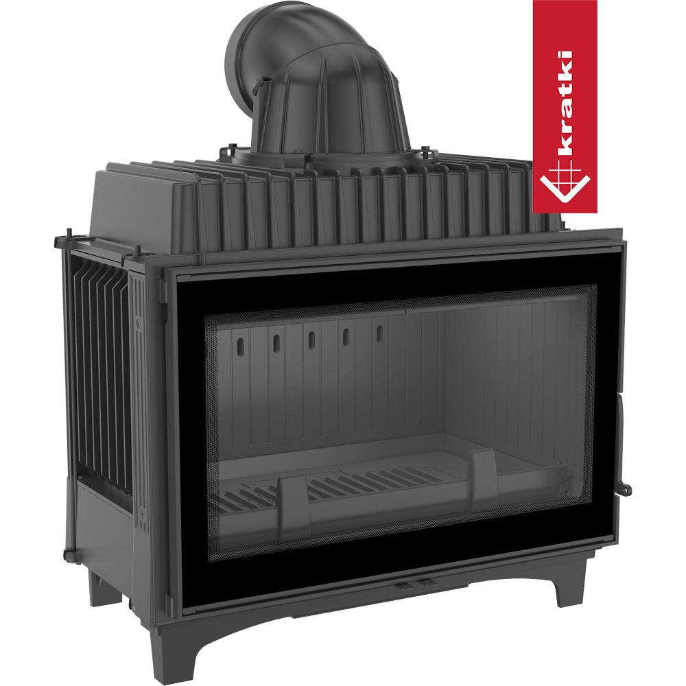 Kamineinsatz Gusseisen KRATKI FRANEK 14 kW Ø 200