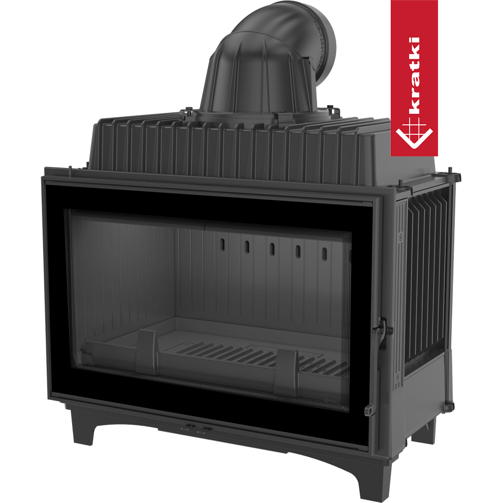 Kamineinsatz Gusseisen KRATKI FRANEK 14 kW Ø 200