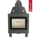 Kamineinsatz aus Stahl KRATKI MBM 10 kW Ø 200 mit Türfeder