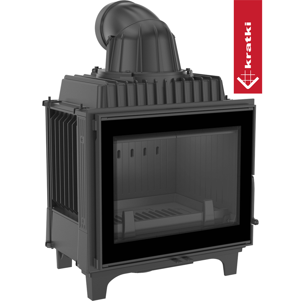 Kamineinsatz Gusseisen KRATKI FRANEK 10 kW Ø 180