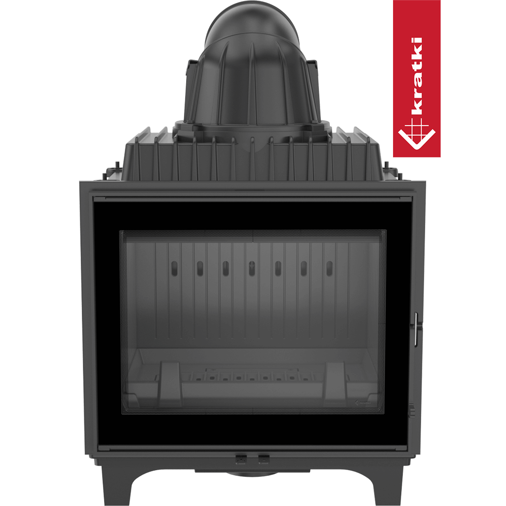 Kamineinsatz Gusseisen KRATKI FRANEK 10 kW Ø 180