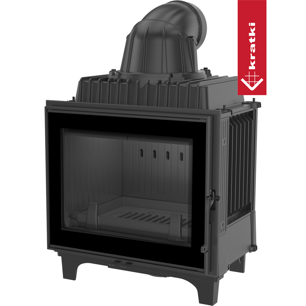 Kamineinsatz Gusseisen KRATKI FRANEK 10 kW Ø 180