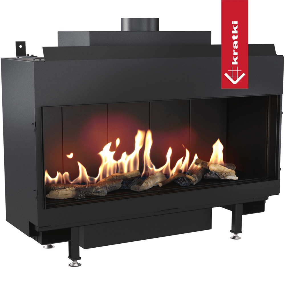 Gaskamin KRATKI LEO 100 Vorderseite Erdgas ?
 100/150 9 kW