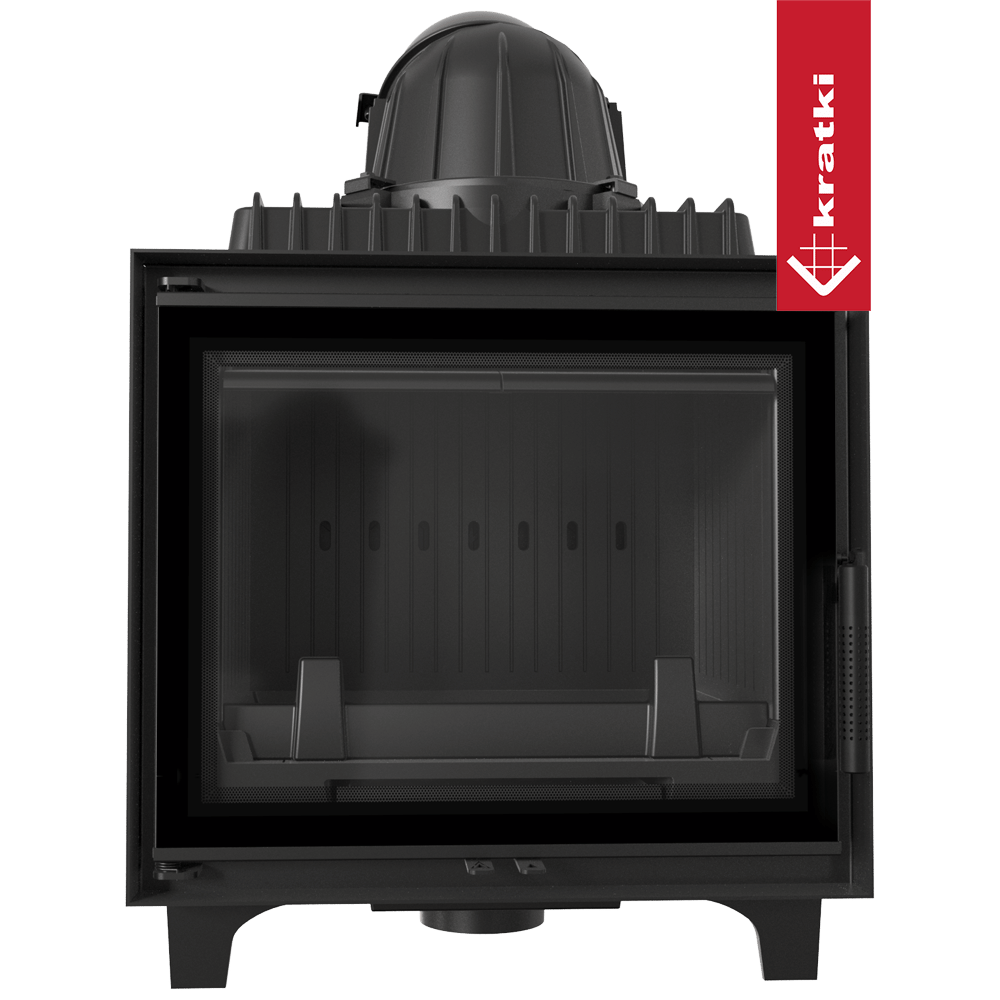 Kamineinsatz Gusseisen KRATKI FRANEK DECO 10 KW Ø 180
