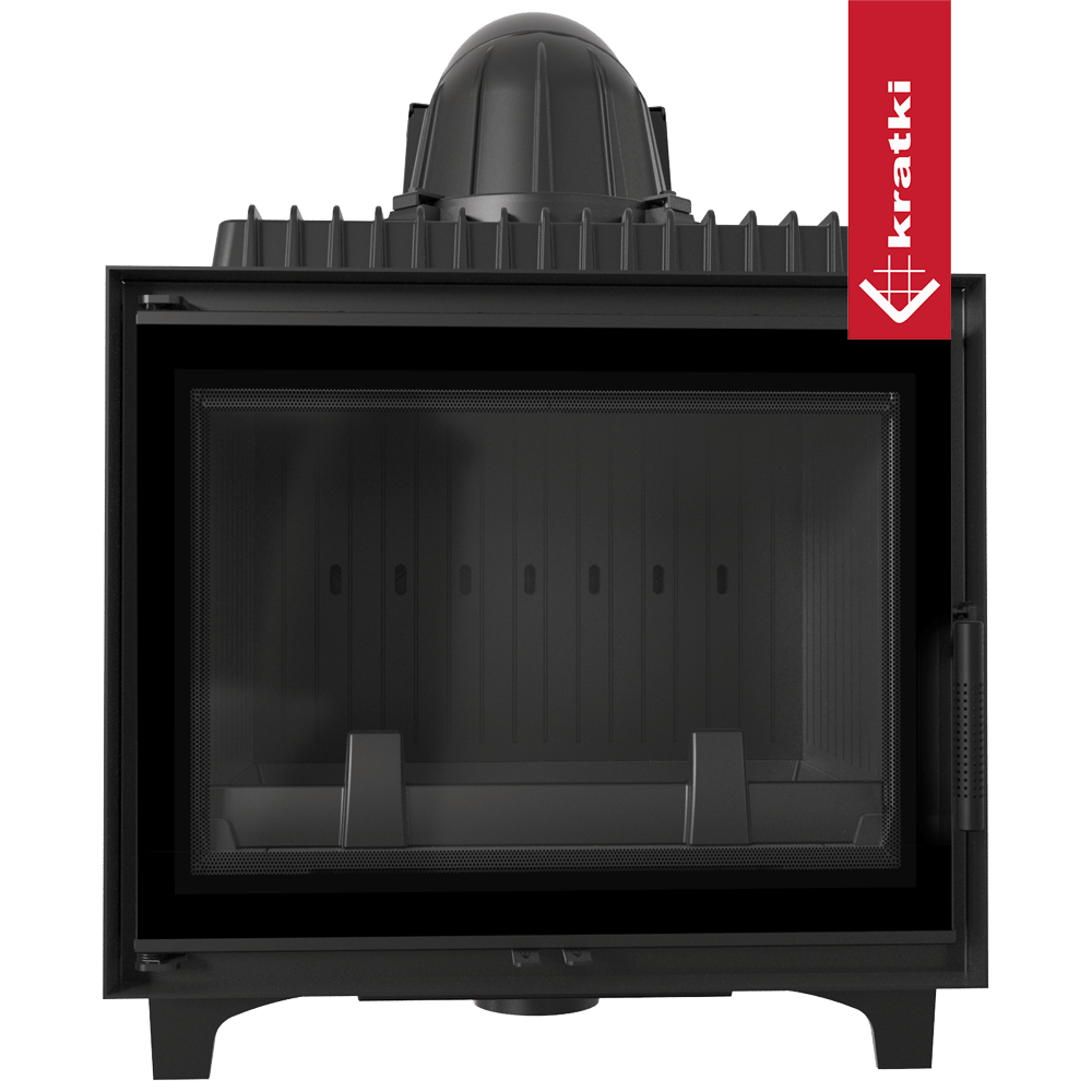 Kamineinsatz Gusseisen KRATKI FRANEK DECO 12 kW Ø 200