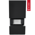Kamineinsatz KRATKI NBC 7kW Modular Zimbabwe Nero