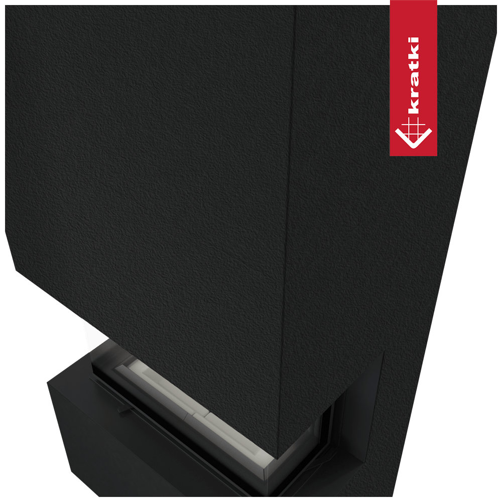 Kamineinsatz KRATKI NBC 7kW Modular Zimbabwe Nero