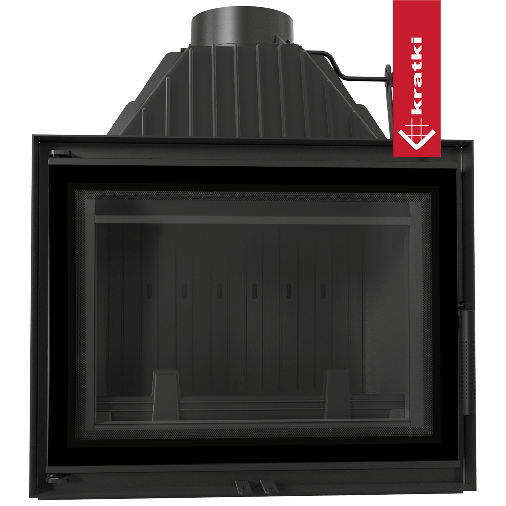 Kamineinsatz Gusseisen KRATKI ZOSIA DECO 12 kW Ø 200