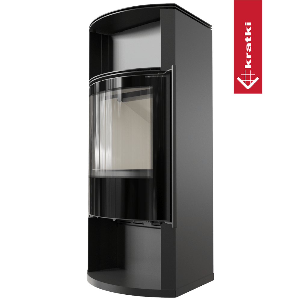 Kaminofen aus Stahl KRATKI TOFA Ø 150 8 kW
