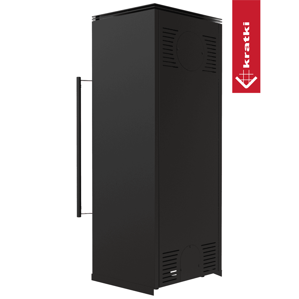 Kaminofen aus Stahl KRATKI TOFA Ø 150 8 kW