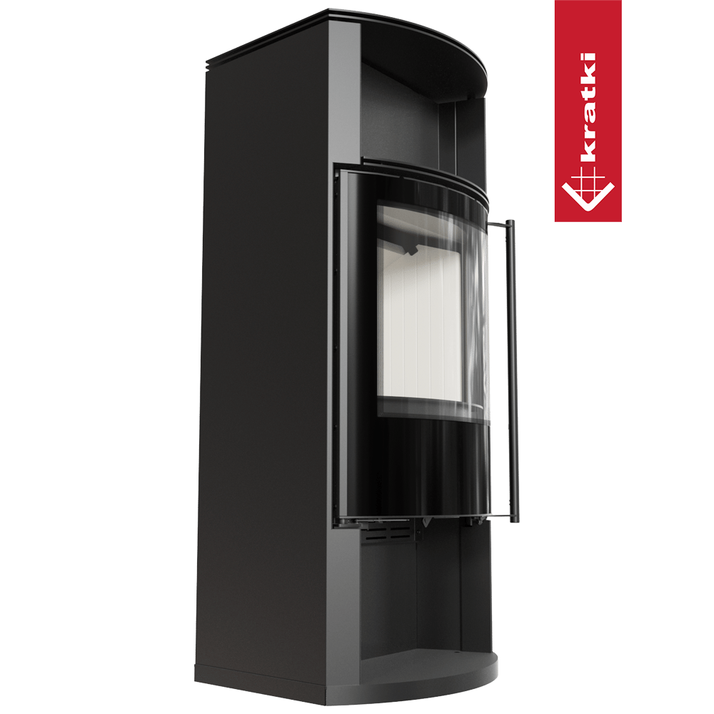Kaminofen aus Stahl KRATKI TOFA Ø 150 8 kW