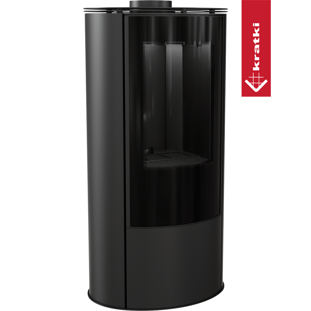 Kaminofen auf Propangas KRATKI AB Ø 100/150 4,2 kW