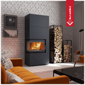 Kamineinsatz Simple Box 8 kW Ø 200 Black