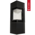 Kaminofen aus Stahl KRATKI TORA/S 8 kW Ø 150 Quarzsinter Nero Assoluto