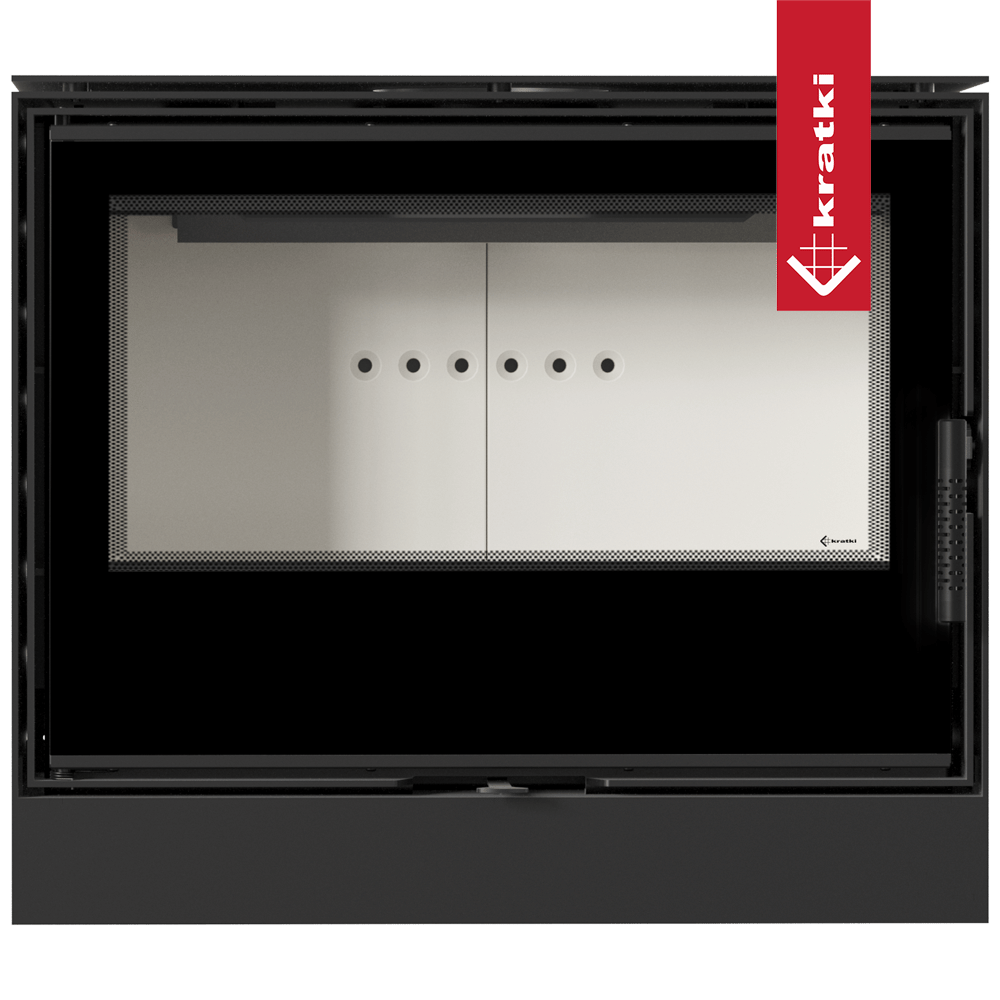 Kaminofen aus Stahl KRATKI KARI 80 Ø 180 12 kW