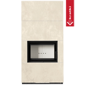 Kaminbausatz KRATKI FLOKI BOX 8 kW Ø 160 Quarzsinter OXIDE BIANCO