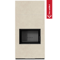 Kaminbausatz KRATKI FLOKI BOX 8 kW Ø 160 Quarzsinter FOKOS SALE schwarz Verkleidung
