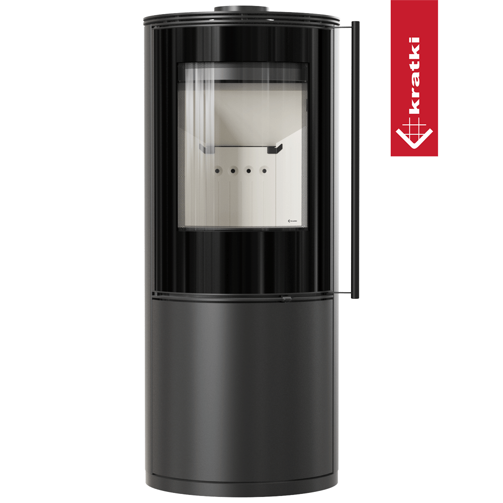 Kaminofen aus Stahl KRATKI SVEN Ø 150 7 kW
