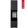 Kaminofen aus Stahl KRATKI REN/L rechts Ø 150 7 kW mit Türfeder