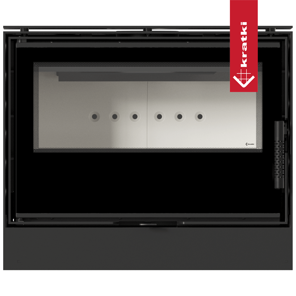 Kaminofen aus Stahl KRATKI KARI 70 Ø 150 8 kW