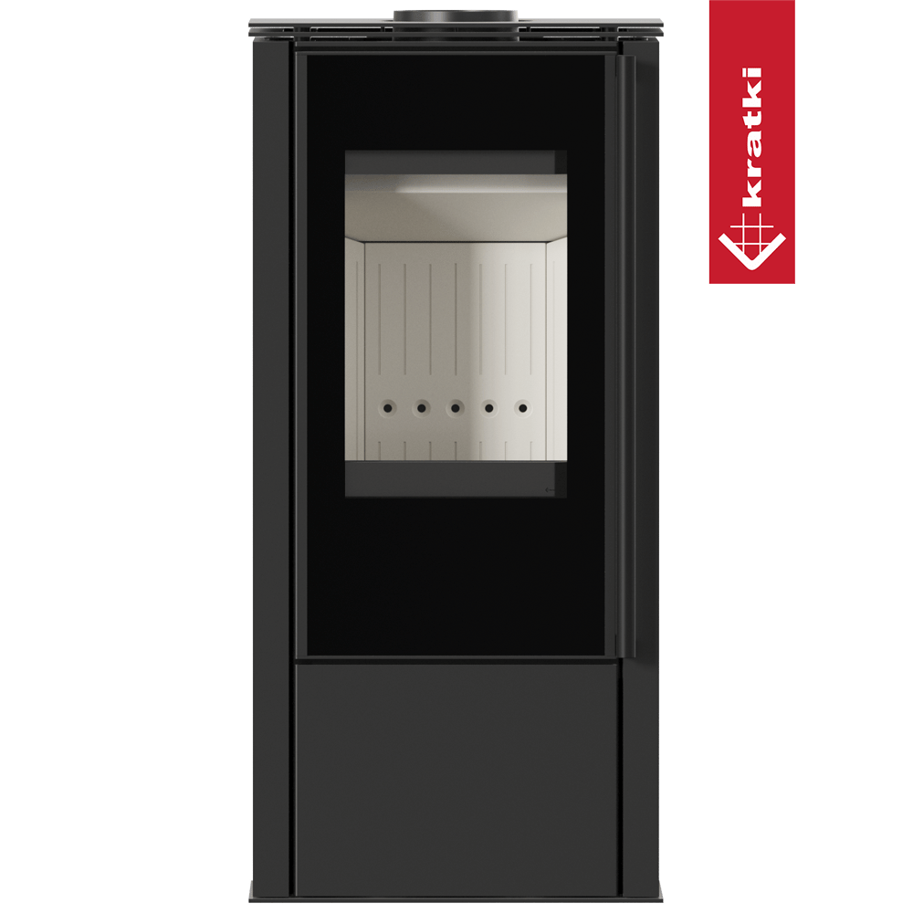 Kaminofen aus Stahl KRATKI HATI Ø 150 5,5 kW