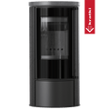 KRATKI ERIK Ø150 5,5 kW Keramikofen GRAFITE SATIN Deckel Softclose Termotec