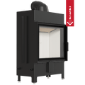 Kamineinsatz aus Stahl KRATKI LUCY 15 kW Ø 200