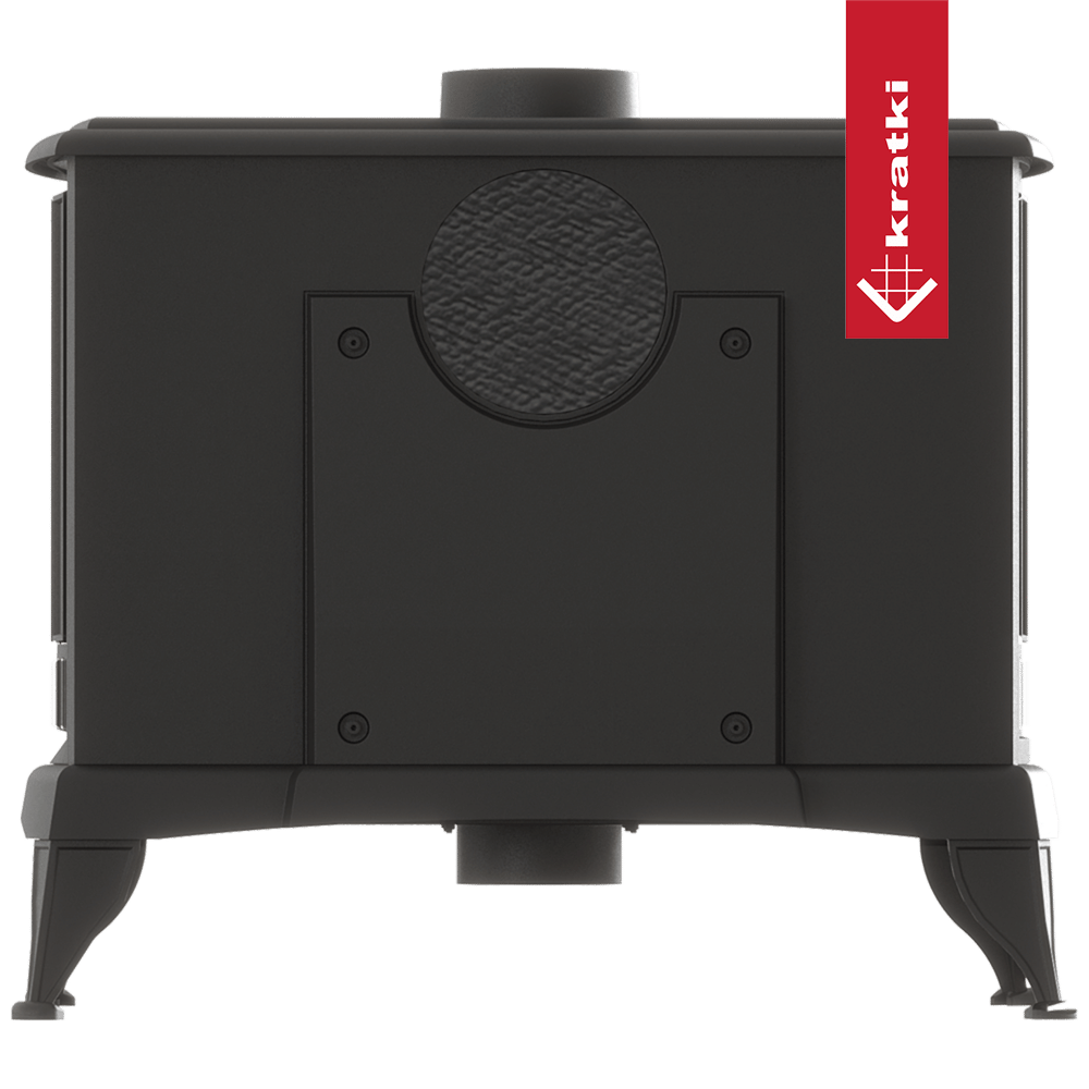 Kaminofen Gusseisen KRATKI K9 ECO Ø 150 8 kW