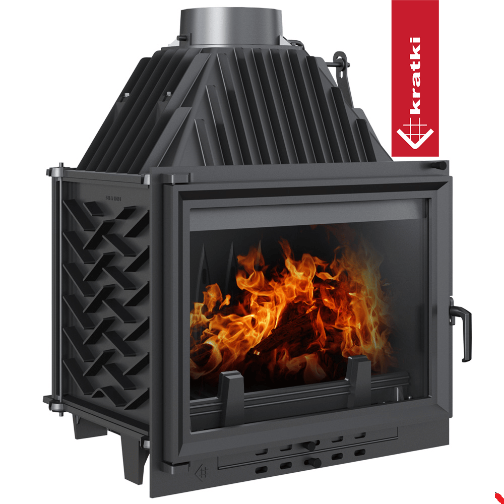 Kamineinsatz Gusseisen KRATKI ZUZIA ECO 12 kW Ø 200