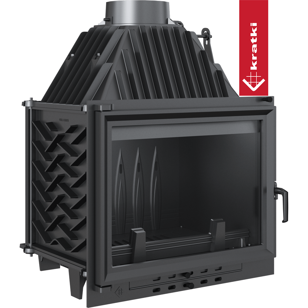 Kamineinsatz Gusseisen KRATKI ZUZIA ECO 12 kW Ø 200