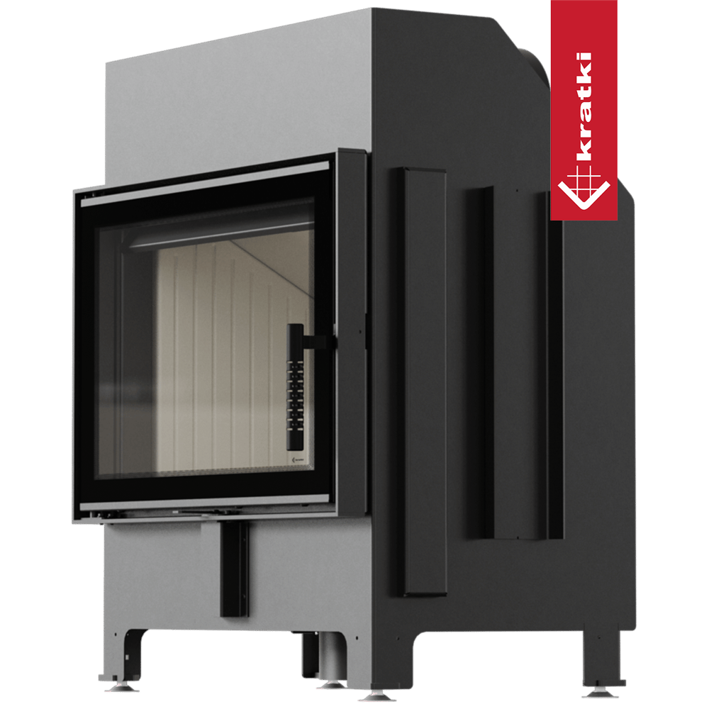 Kamin KRATKI ZIBI ECO 9,9 kW Ø 180 mit Selbstschließung