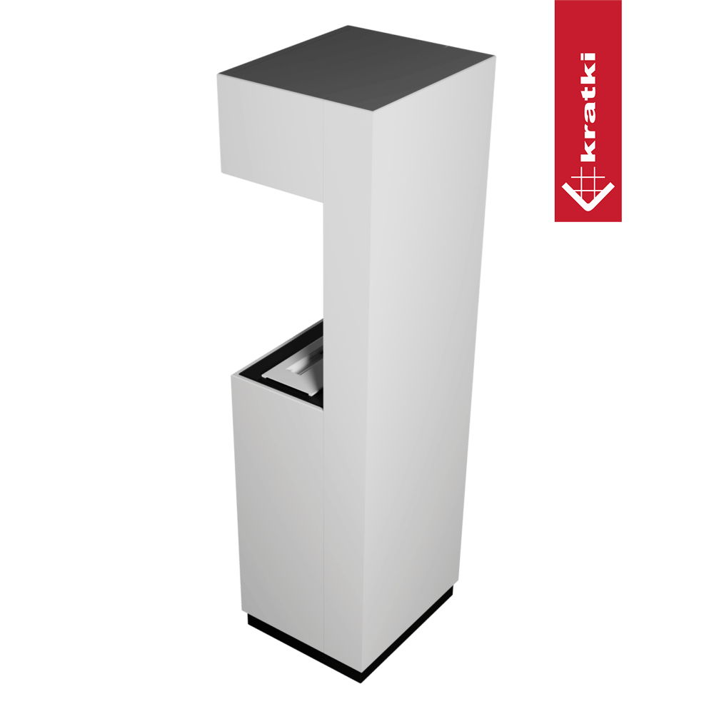 Freistehender Bio-Kamin SIERRA MINI weiß