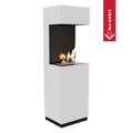 Freistehender Bio-Kamin SIERRA MINI weiß