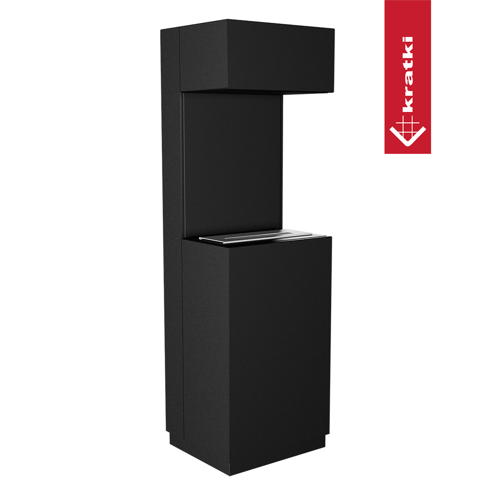 Freistehender Bio-Kamin SIERRA MINI schwarz