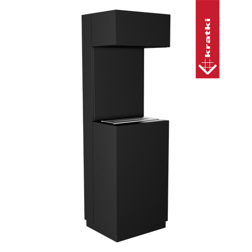 Freistehender Bio-Kamin SIERRA MINI schwarz