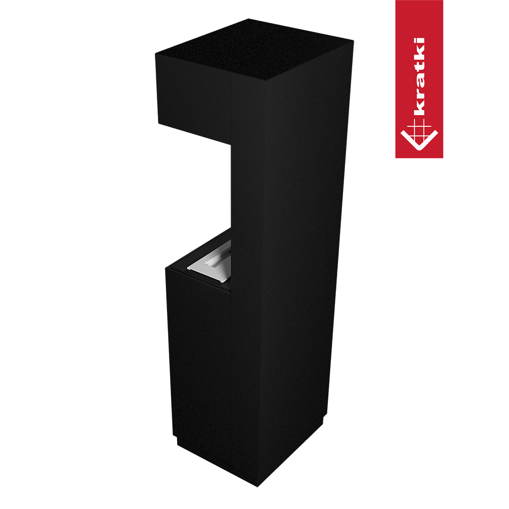 Freistehender Bio-Kamin SIERRA MINI schwarz