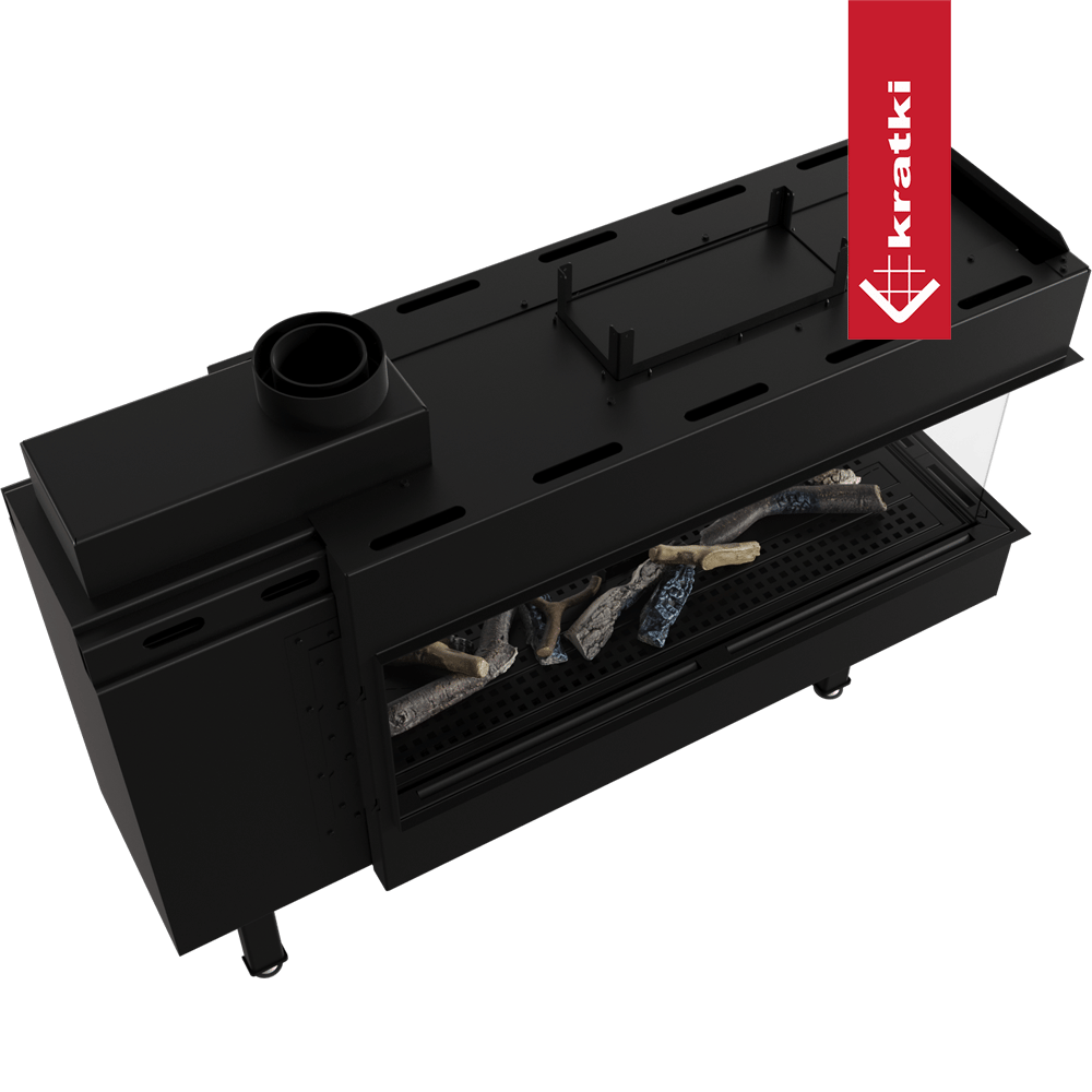 Gaskamin KRATKI LEO 100 Raumteiler Erdgas ?
 100/150 8,3 kW