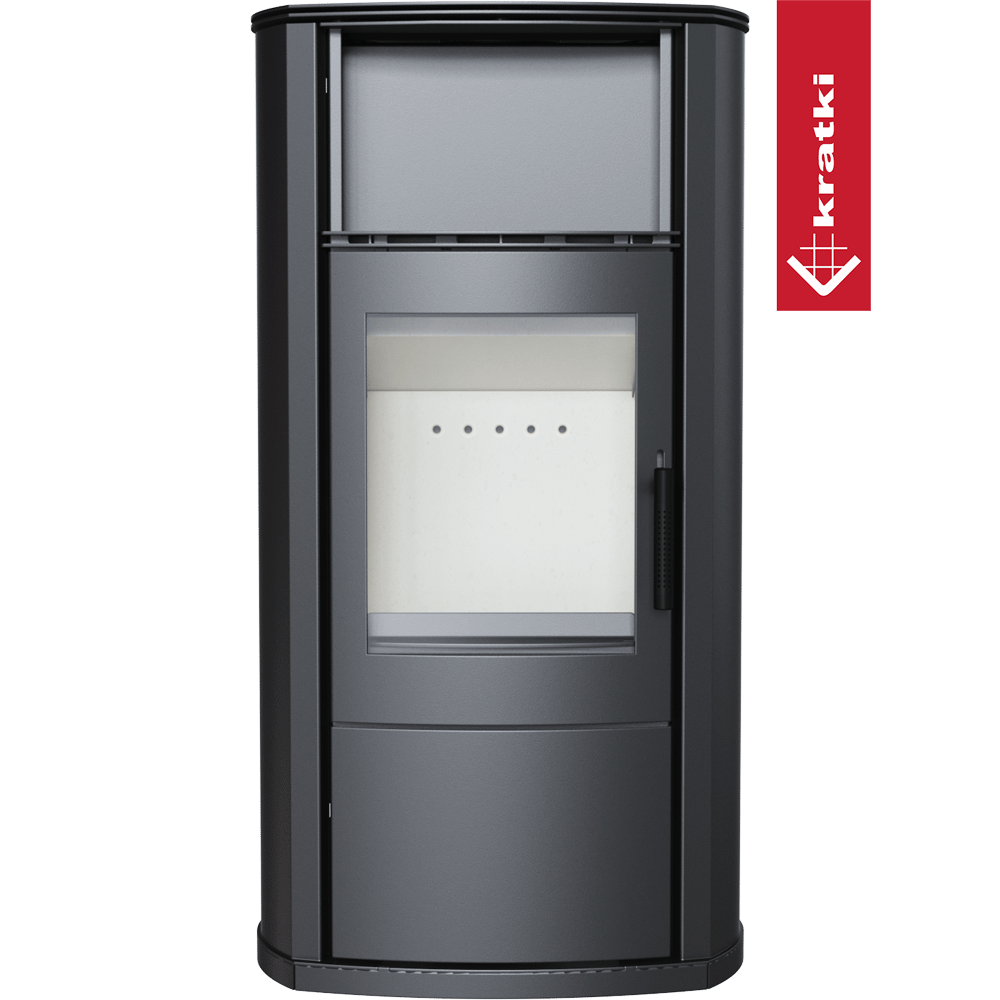 Kaminofen aus Stahl KRATKI EPSILON Ø 150 8 kW