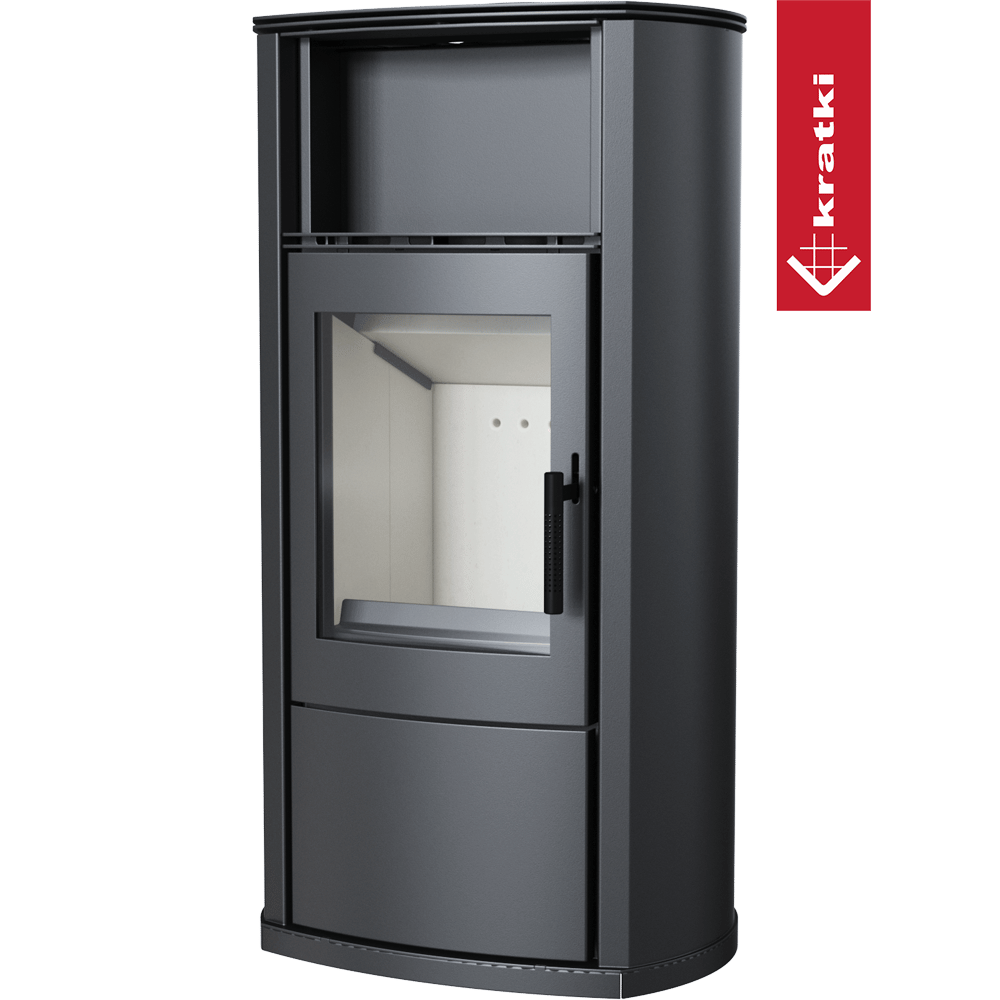 Kaminofen aus Stahl KRATKI EPSILON Ø 150 8 kW