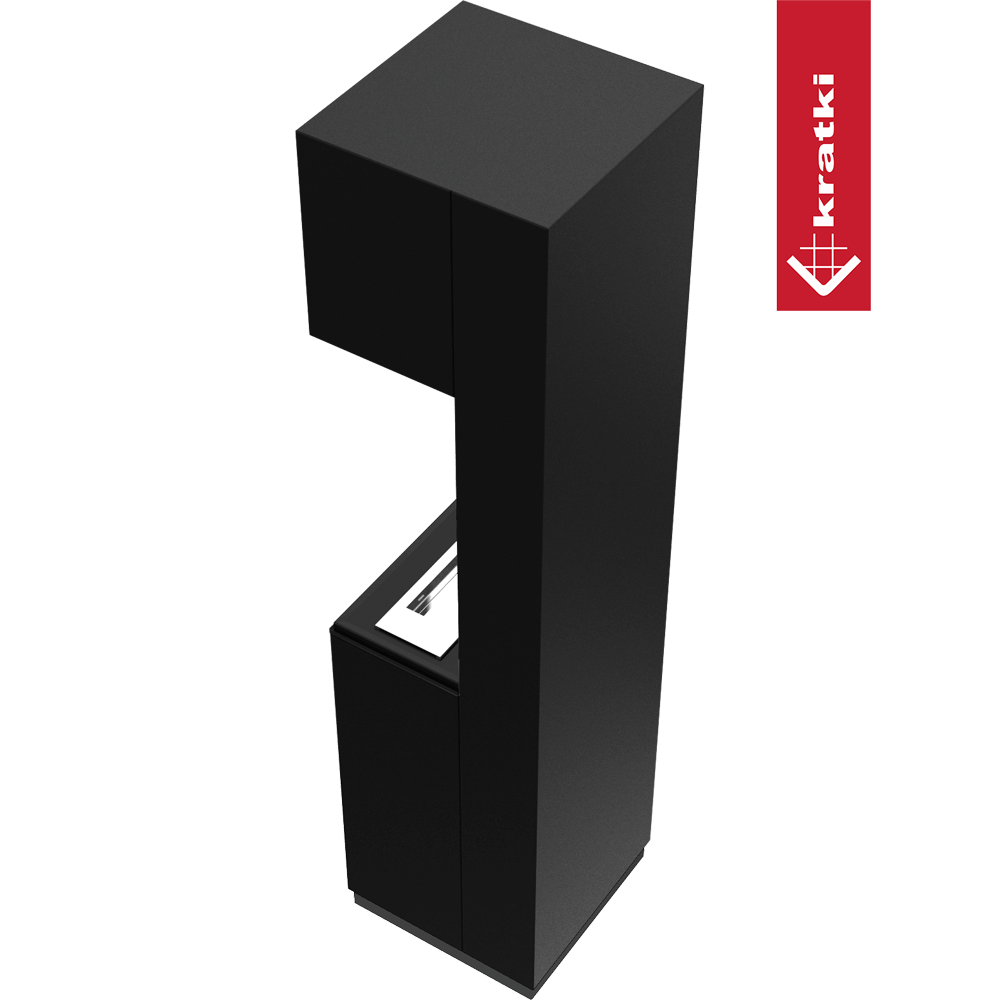 Portal Bioethanolkamin SIERRA TÜV schwarz