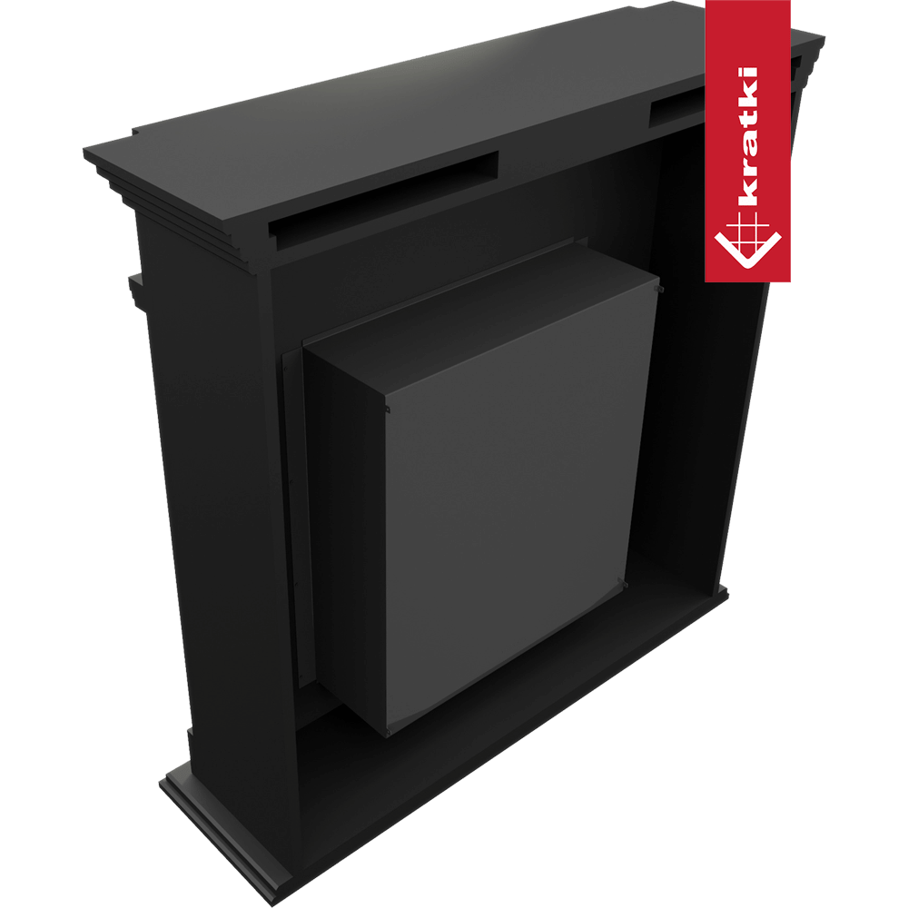 Portal Bioethanolkamin LEGIONIS TÜV schwarz