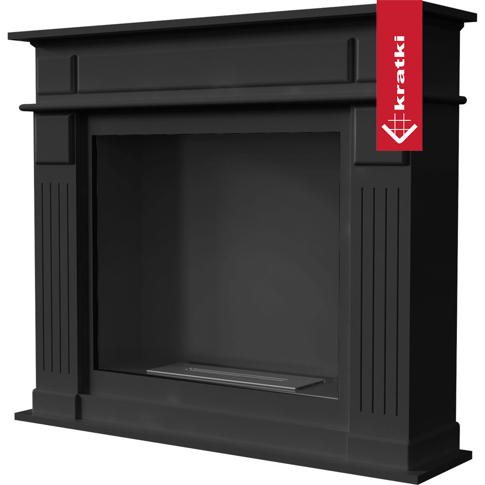 Portal Bioethanolkamin NOVEMBER TÜV schwarz