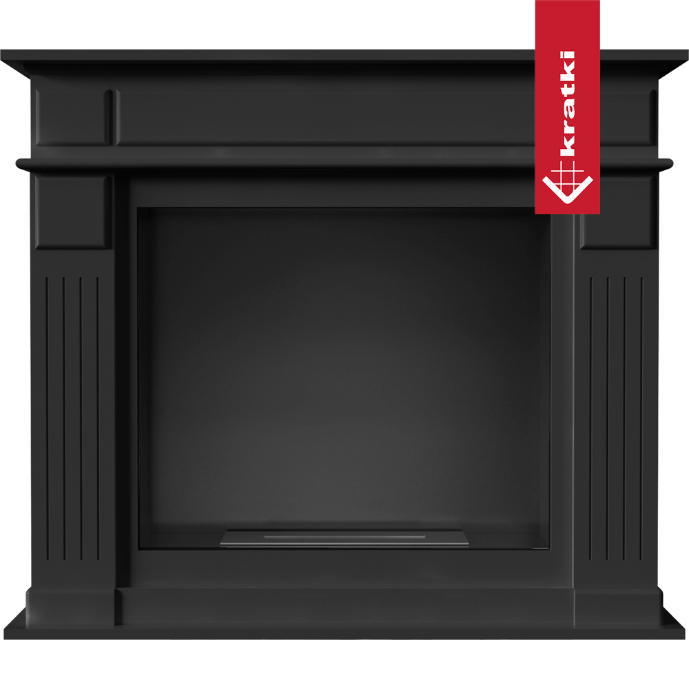 Portal Bioethanolkamin NOVEMBER TÜV schwarz