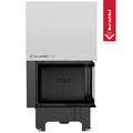 Kamineinsatz KRATKI VNP 700/480 12 kW Ø 200 mit Schiebetür schwarz Verkleidung