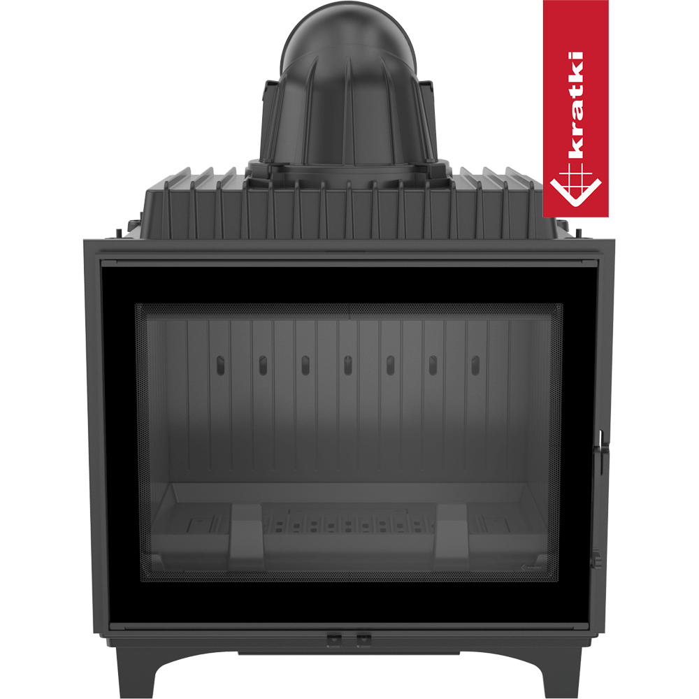 Kamineinsatz Gusseisen KRATKI FRANEK 12 kW Ø 200