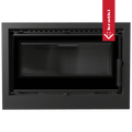 Kamin-Kassette KRATKI ARKE 70 8 kW Ø 150 schwarz Verkleidung