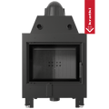 Kamineinsatz aus Stahl KRATKI MBM 10 kW Ø 200 schwarz Verkleidung