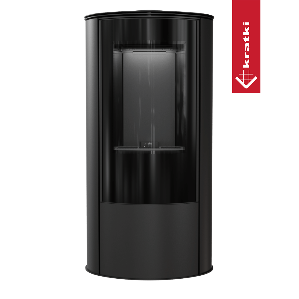 Kaminofen mit Erdgas-Betrieb KRATKI AB ENYO Ø 100/150 4,1 kW
