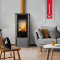 Kaminofen mit Erdgas-Betrieb KRATKI AB ENYO Ø 100/150 4,1 kW